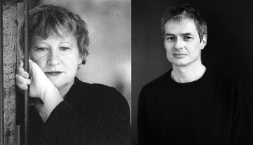 Left: Anne Portugal. Right: Pierre Alferi