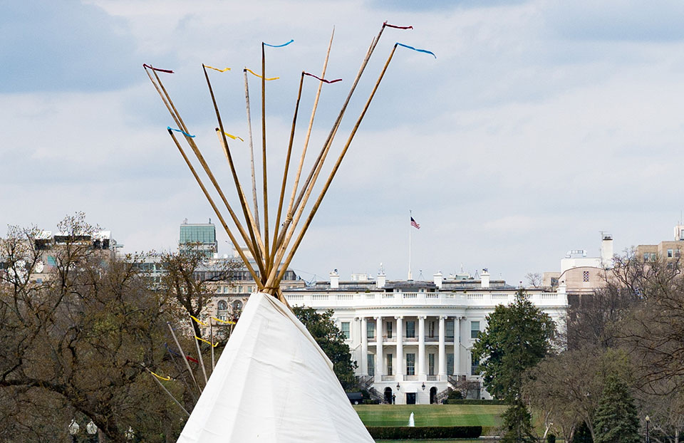 Native Nations Rise protest. Photo by Victoria Pickering/Flickr