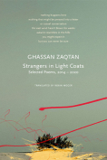 The cover to Strangers in Light Coats: Selected Poems, 2014–2020 by Ghassan Zaqtan