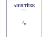 The cover to Adultère by Yves Ravey