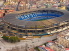 An aerial photograph of a stadium