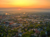 An aerial photograph of Brandon, Manitoba